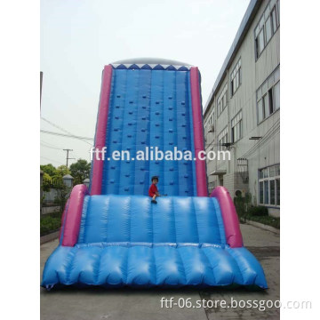 2014 Hot sale new fashioned high quality outdoor climbing wall,children inflatable rock climbing wall